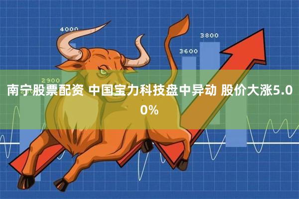 南宁股票配资 中国宝力科技盘中异动 股价大涨5.00%